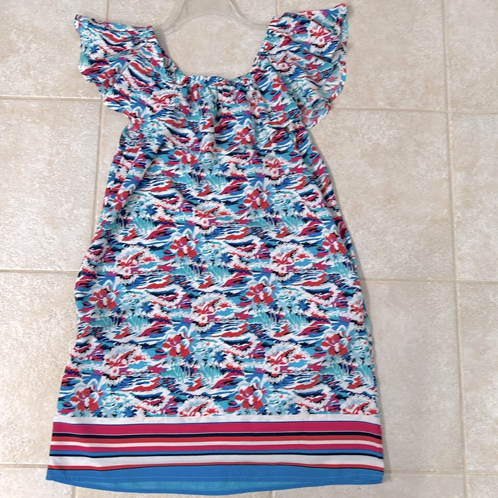 TOMMY BAHAMA Floral sundress size M w/ pockets